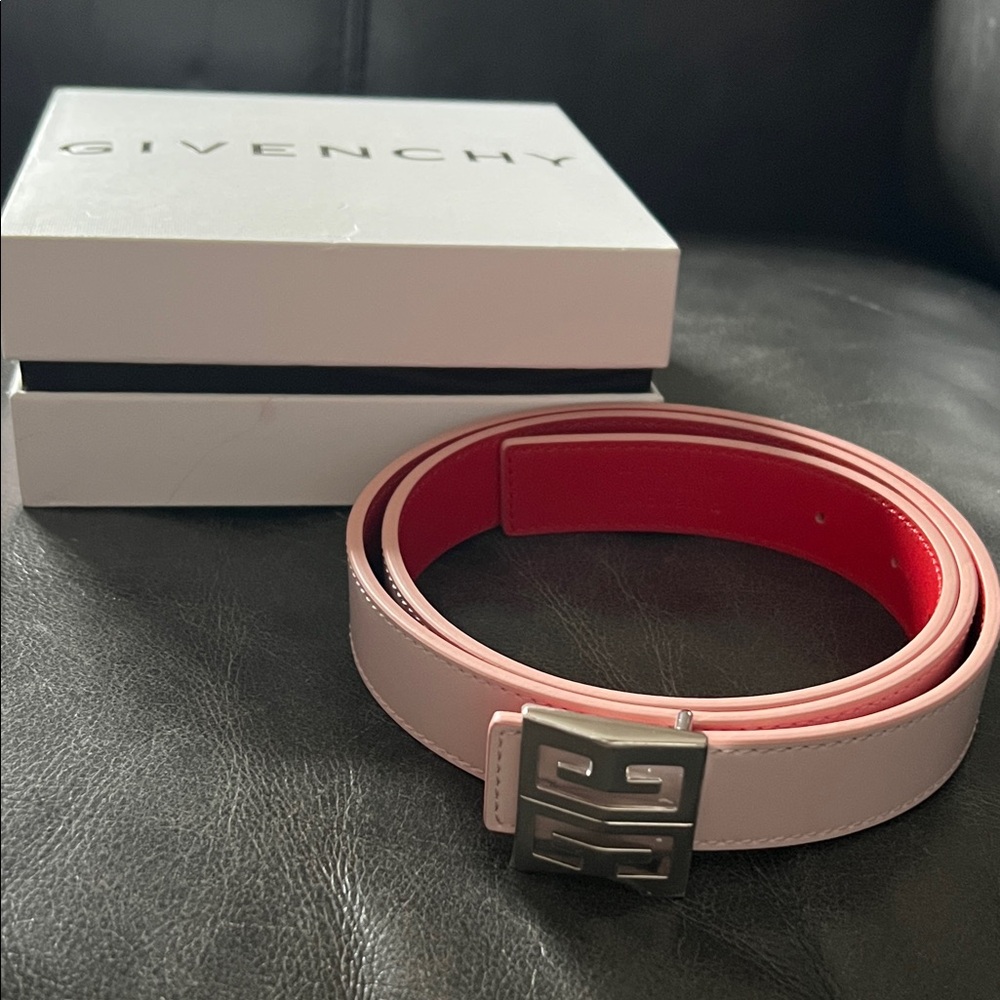 Givenchy Women’s Belt in Pink and Red - Picture 3 of 5